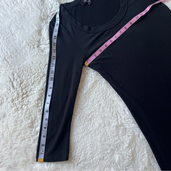 Karen Kane Classic Black Midi Dress S - Picture 5 of 6